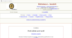 Desktop Screenshot of jacobilli.it